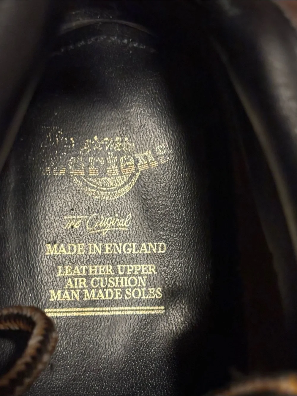 Vintage Dr.Martens 8287 Chunky Grizzly Leather Combat Boots Men’s size 9 ENGLAND